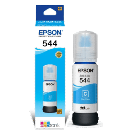 Tinta Epson color cian T544