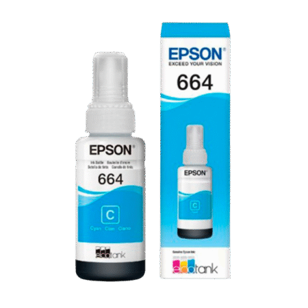 Tinta Epson color cian T644